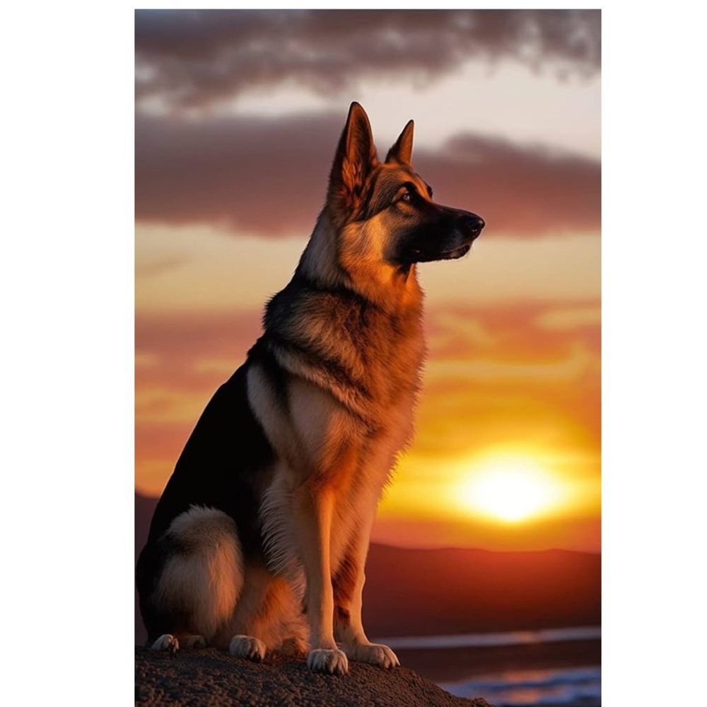 German Shepherd dog Jigsaw Puzzles 1000 piece new unopened